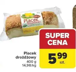 Carrefour Market Placek drożdżowy Carrefour Market oferta