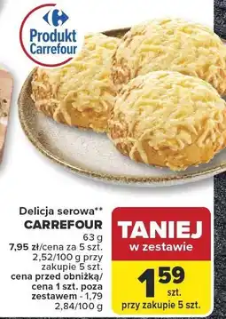 Carrefour Market Delicja serowa Carrefour oferta