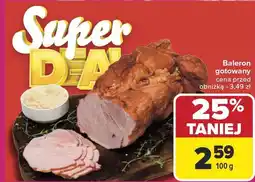 Carrefour Market Baleron gotowany 100g Carrefour Market oferta