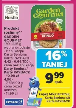 Carrefour Market Produkt roślinny Garden Gourmet Nestlé oferta
