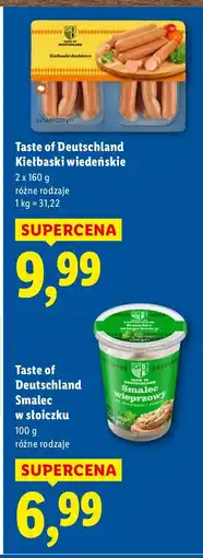 Lidl Smalec Taste of Deutschland Smalec w słoiczku 100g oferta