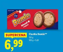 Lidl Ciastka Dumle 120g oferta