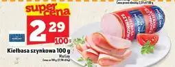Topaz Kiełbasa szynkowa 100 g Morliny oferta