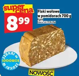 Topaz Flaki Flaki wołowe w pomidorach 700 g Agan oferta