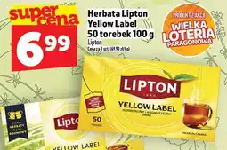 Topaz Herbata Lipton Yellow Label 50 torebek 100g oferta