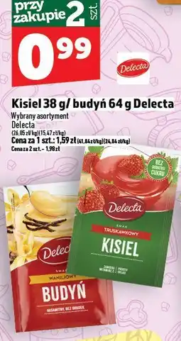 Topaz Kisiel 38g/budyń 64g Delecta oferta