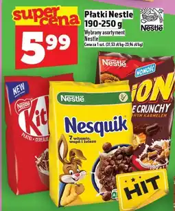 Topaz Płatki Nestle 190-250g oferta