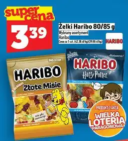 Topaz Żelki Haribo 80/85g oferta