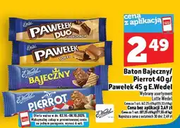 Topaz Baton Bajeczny/Pierrot 40g/Pawełek 45g E. Wedel oferta