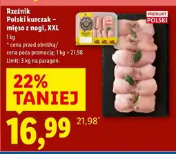 Lidl Mięso z nogi kurczaka XXL 1kg Rzeźnik oferta