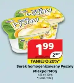 Delfin Serek homogenizowany Pyszny Mlekpol oferta