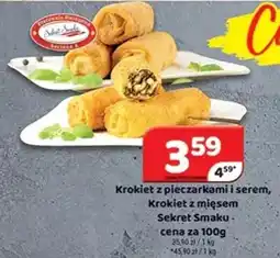 Delfin Krokiet z pieczarkami i serem, Krokiet z mięsem Sekret Smaku oferta