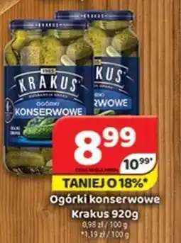 Delfin Ogórki konserwowe Krakus oferta
