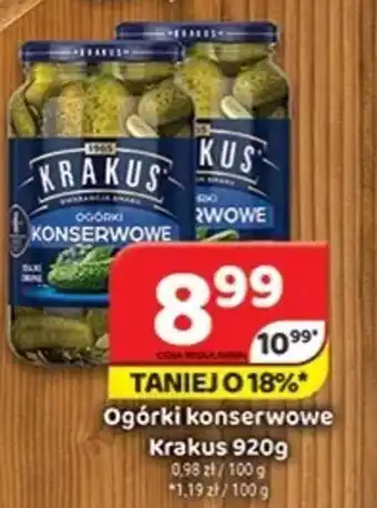 Delfin Ogórki konserwowe Krakus oferta