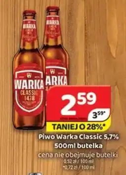 Delfin Piwo Warka Classic 5,7% oferta