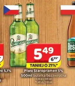 Delfin Piwo Staropramen 5% oferta