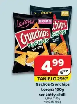 Delfin Nachos Crunchips Lorenz ser żółty, chilli oferta