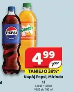 Delfin Napój Pepsi, Mirinda oferta