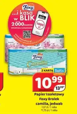 Delfin Papier toaletowy Foxy Brolek camilla, jedwab oferta