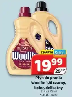 Delfin Płyn do prania Woolite czarny, kolor, delikatny oferta