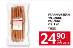 Selgros Frankfurterki wędzone parzone oferta