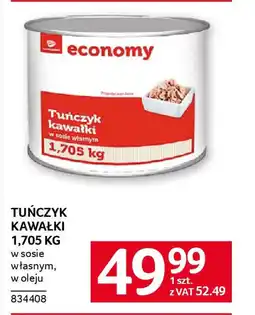 Selgros Tuńczyk kawałki oferta