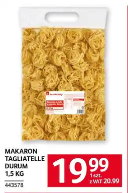 Selgros Makaron tagliatelle durum oferta