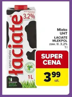 Carrefour Express Mleko UHT Łaciate Mlekpol oferta