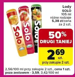 Carrefour Express Lody na patyku Solo oferta