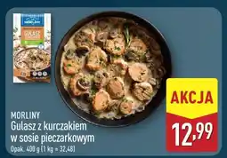 ALDI Gulasz z kurczakiem w sosie pieczarkowym Morliny oferta