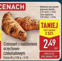 ALDI Croissant z nadzieniem orzechowo-czekoladowym Aldi oferta