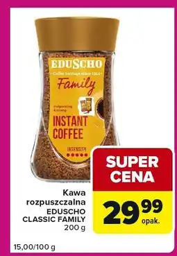 Carrefour Express Kawa rozpuszczalna Eduscho Classic Family oferta