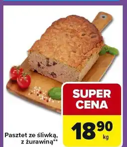 Carrefour Express Pasztet ze śliwką i żurawiną Carrefour Express oferta