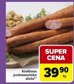 Carrefour Express Kiełbasa podwawelska złota Carrefour Express oferta