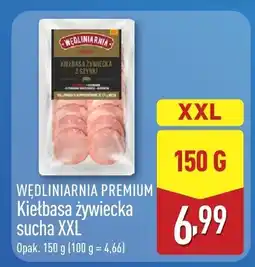 ALDI Kiełbasa żywiecka sucha XXL Wędliniarnia Premium oferta