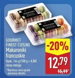 ALDI Makaroniki francuskie Gourmet Finest Cuisine oferta