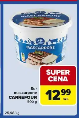 Carrefour Express Ser mascarpone Carrefour 500g oferta