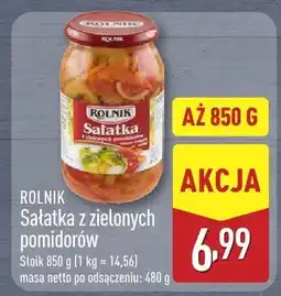 ALDI Sałatka z zielonych pomidorów Rolnik oferta
