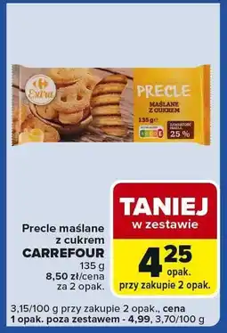 Carrefour Express Precle maślane z cukrem CARREFOUR 135 g oferta