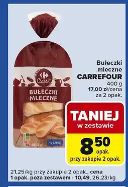 Carrefour Express Bułeczki mleczne CARREFOUR 400 g oferta