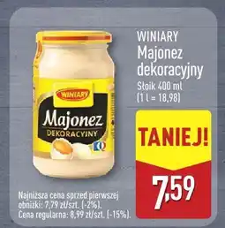 ALDI Majonez dekoracyjny Winiary oferta