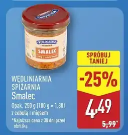ALDI Smalec 250g Wędliniarnia Spiżarnia oferta