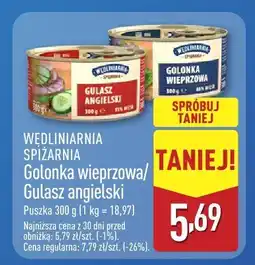ALDI Golonka wieprzowa 300g Wędliniarnia Spiżarnia oferta