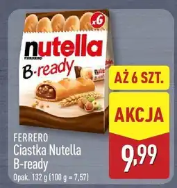 ALDI Ciastka Nutella B-ready Ferrero oferta