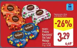 ALDI Praliny Kasztanki Wawel oferta