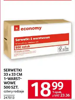 Selgros Serwetki 33 x 33 cm 1-warstwowe oferta
