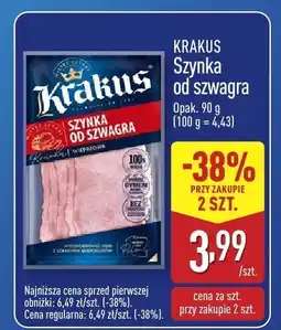 ALDI Szynka od szwagra Krakus oferta