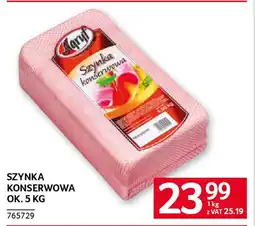 Selgros Szynka konserwowa oferta
