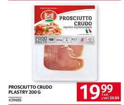 Selgros Prosciutto crudo plastry oferta