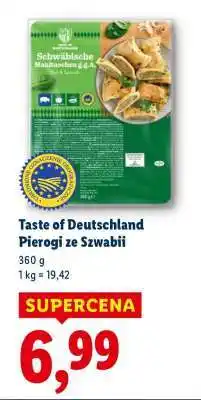 Lidl Taste of Deutschland Pierogi ze Szwabii oferta